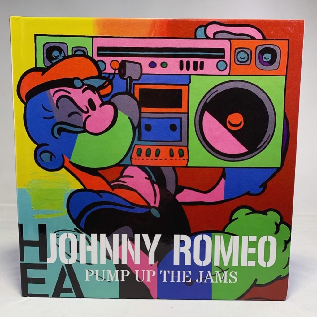 Johnny Romeo Pump Up the Jams Hard Cover Art Book