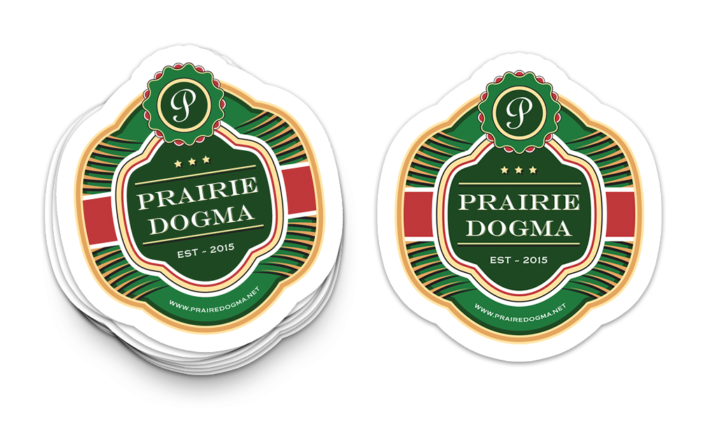 Prairie Dogma Stickers