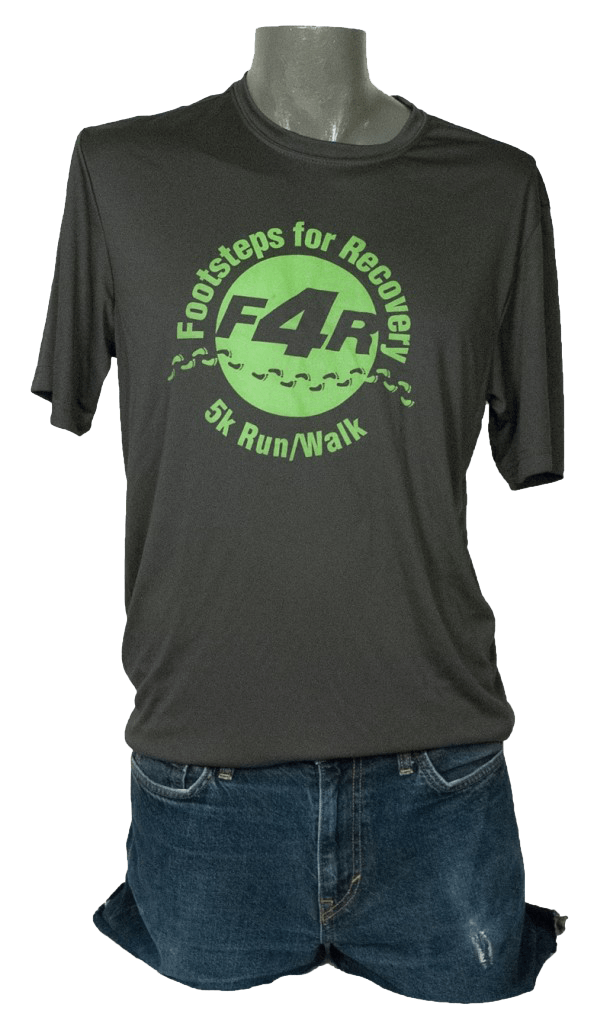 Footsteps for Recovery 5K Shirts