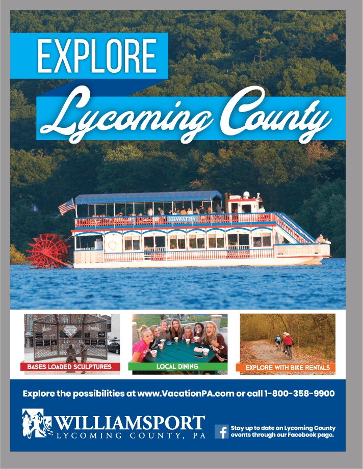 Explore Lycoming County Magazine Ad